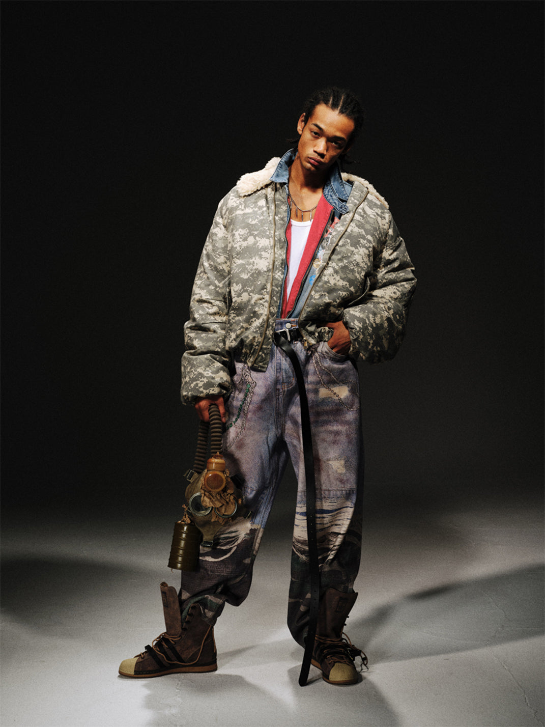 TREclub | Fur Collar Camo Parka - PSYLOS 1, TREclub | Fur Collar Camo Parka, Jackets, TREclub•JAPAN, PSYLOS 1